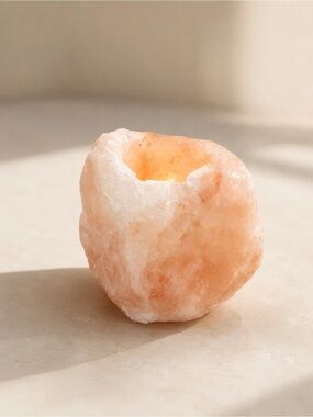 Himalayan Salt Candle Holder